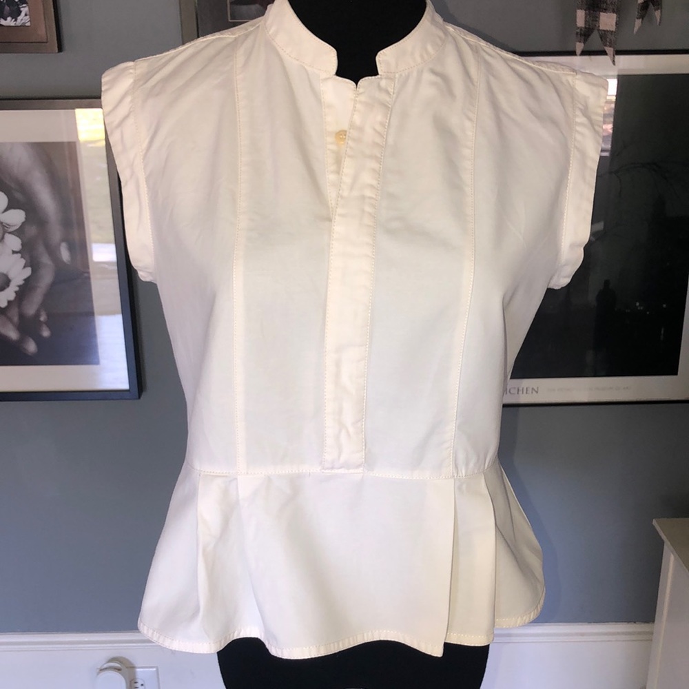 Madewell Peplum Crop Top